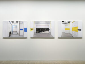 Vue d’exposition, « Between two points », Fondation A Stichting