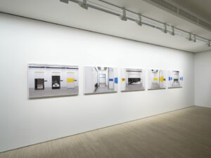 Vue d’exposition, « Between two points », Fondation A Stichting