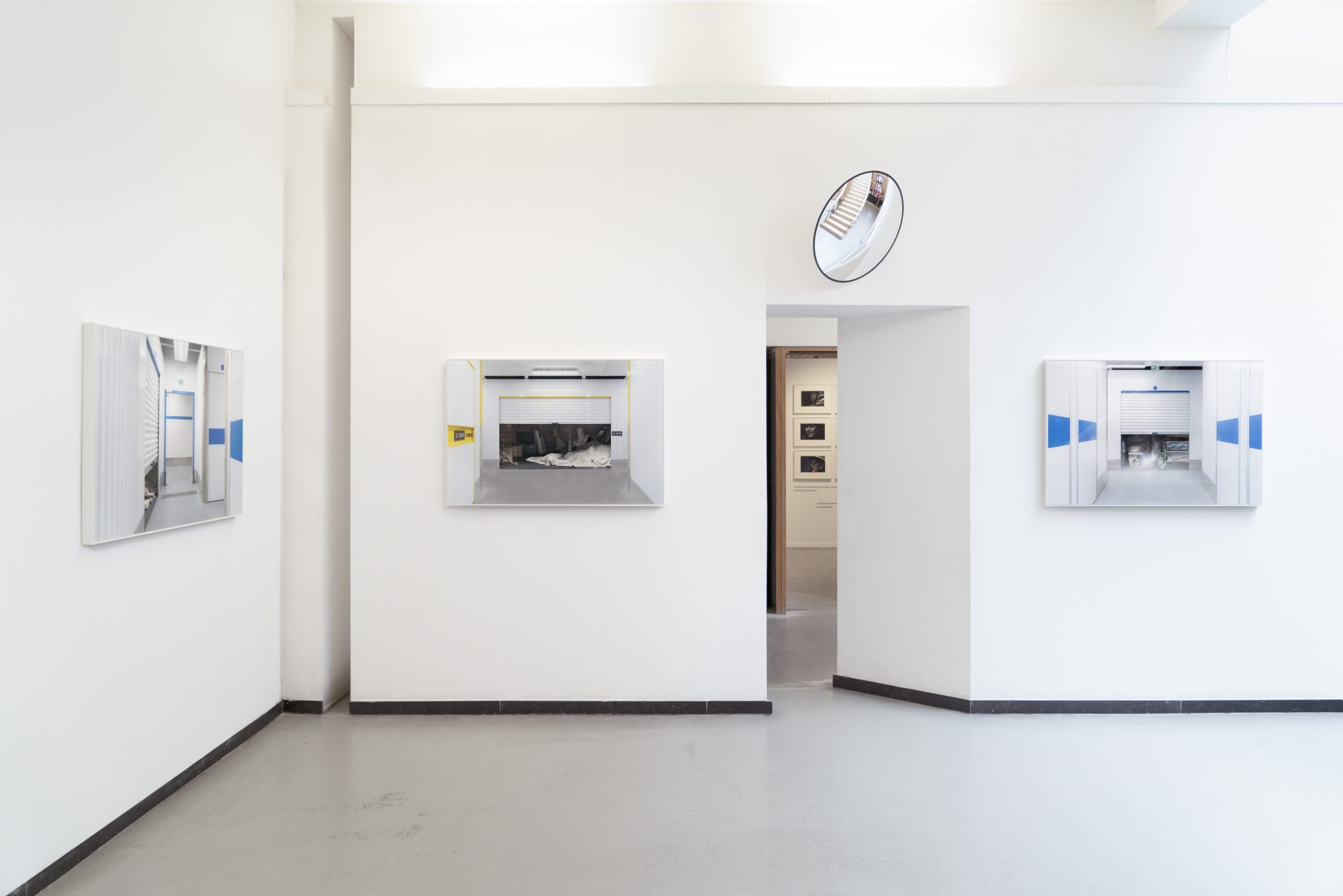 Vue d’exposition, « Self-storage », Musée Photo Charleroi